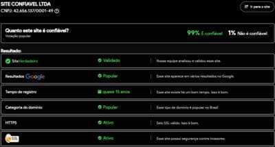 Site verificado e verdadeiro:l55com